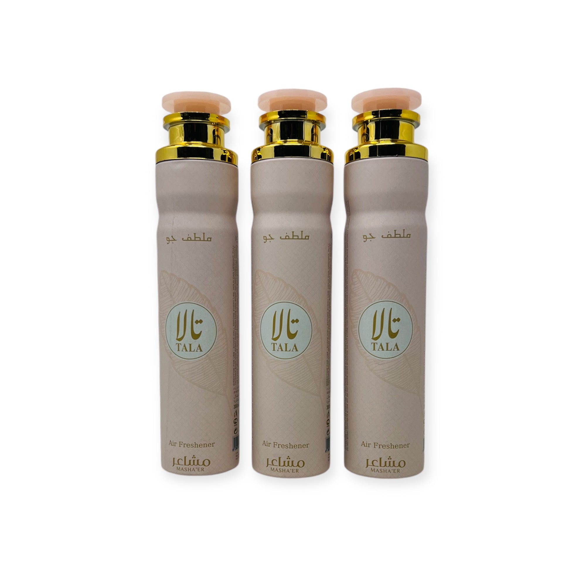 Islamic Air Freshener - TALA 300ml By MASHA'ER AIR FRESHENER SPRAY 300ML Pack of 3 Islamic Air Freshener - TALA 300ml By MASHA'ER AIR FRESHENER SPRAY 300ML Pack of 3