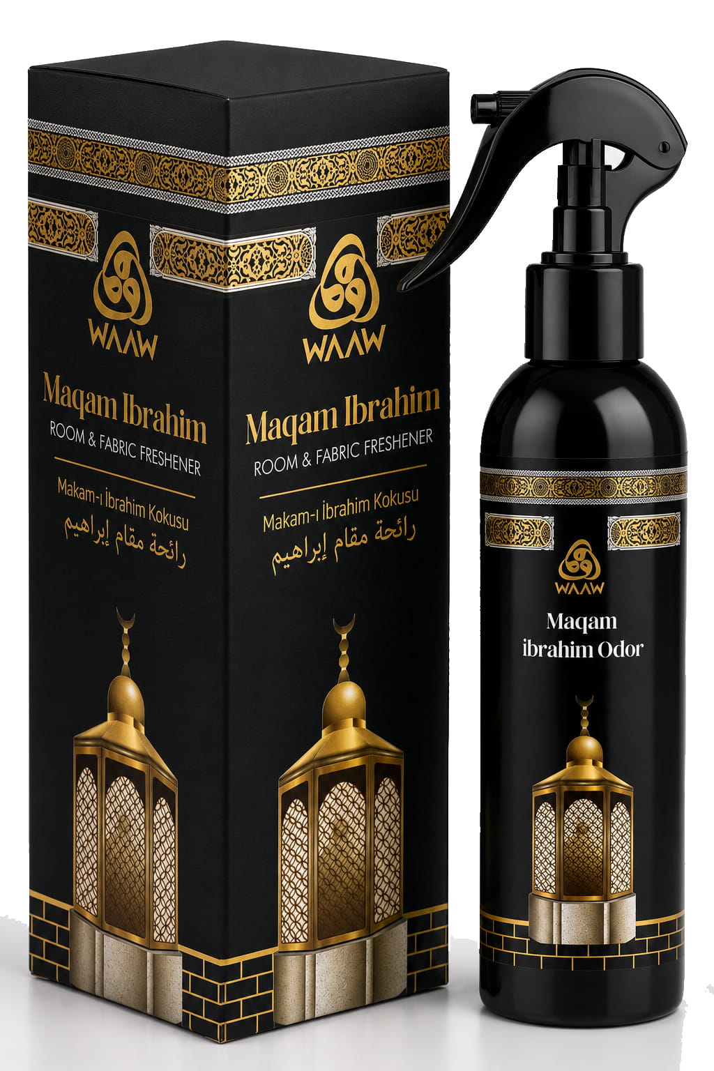 Maqam Ibrahim Room Spray 400ml – Premium Islamic Air Freshener Maqam Ibrahim Room Spray 400ml – Premium Islamic Air Freshener