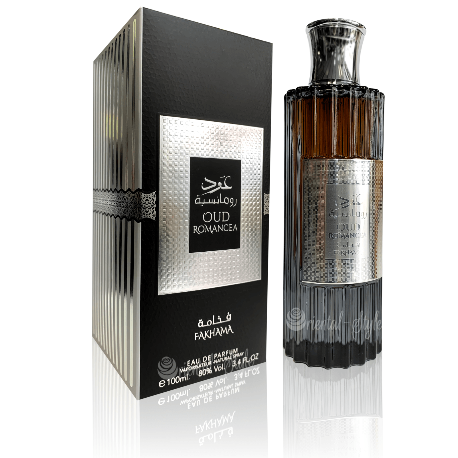 Arabian Perfume - Oud Romancea Fakhama Eau De Parfum 100ml – Unisex Oriental Fragrance Arabian Perfume - Oud Romancea Fakhama Eau De Parfum 100ml – Unisex Oriental Fragrance