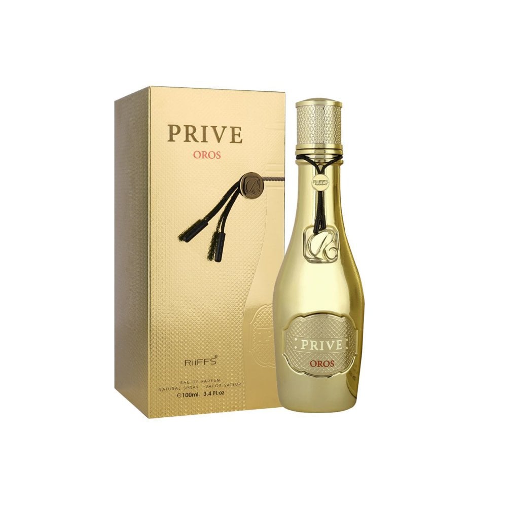 Arabian Perfume - Riiffs Prive Oros Eau De Parfum Spray 100ml for Women – Luxurious Floral Gourmand Fragrance Arabian Perfume - Riiffs Prive Oros Eau De Parfum Spray 100ml for Women – Luxurious Floral Gourmand Fragrance