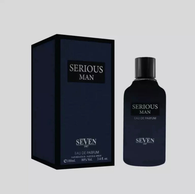 Arabian Perfume - Serious Man – Seven 1987 Eau De Parfum Spray 100 ml for Men