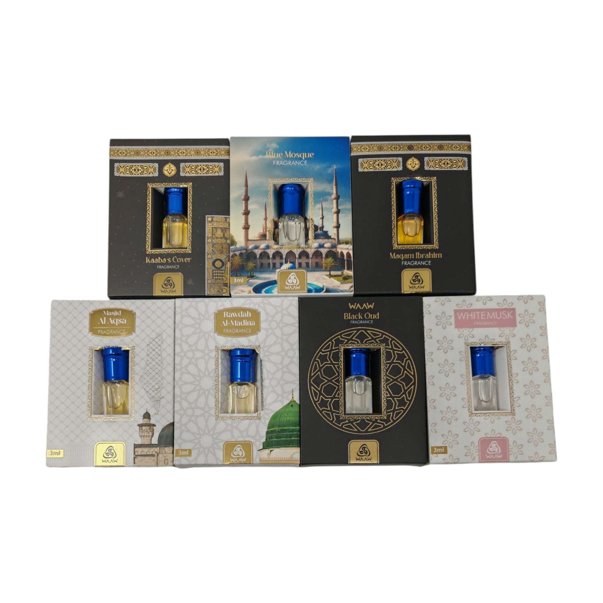 Arabian Perfume - Alcohol-Free 3ml Oil-Based Perfume Collection Arabian Perfume - Alcohol-Free 3ml Oil-Based Perfume Collection
