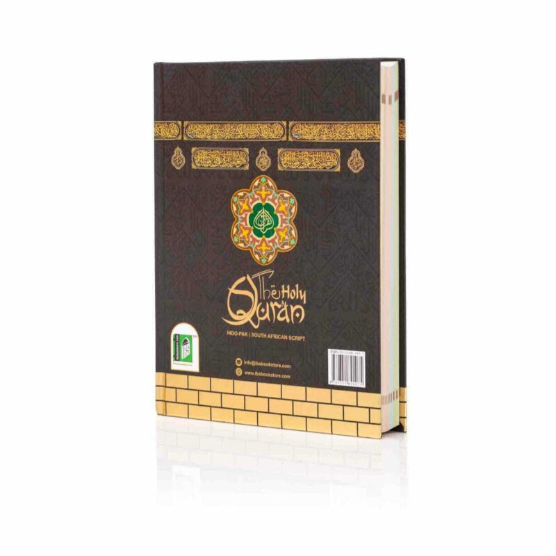 The Holy Quran: Kaba Cover : Colour Coded : Tajweed Rules Medium