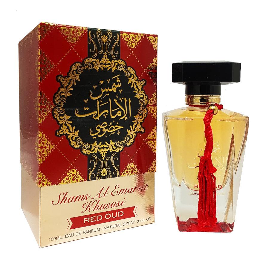 Arabian Perfume - Shams Al Emarat Khususi Red Oud Eau De Parfum 100ml – Unisex Fragrance Arabian Perfume - Shams Al Emarat Khususi Red Oud Eau De Parfum 100ml – Unisex Fragrance