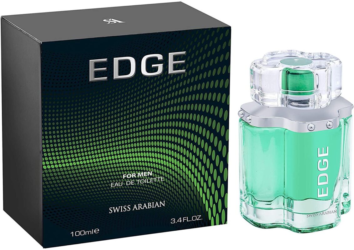 Arabian Perfume - Swiss Arabian Edge for Men – 100ml Eau de Toilette Spray – Fresh & Spicy Fragrance