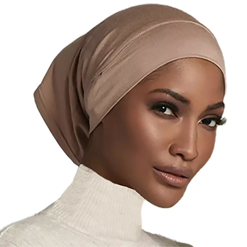 Hijab and Scarf - Ladies Under Scarf Hijab TUBE BACK Bone BONNET Cap