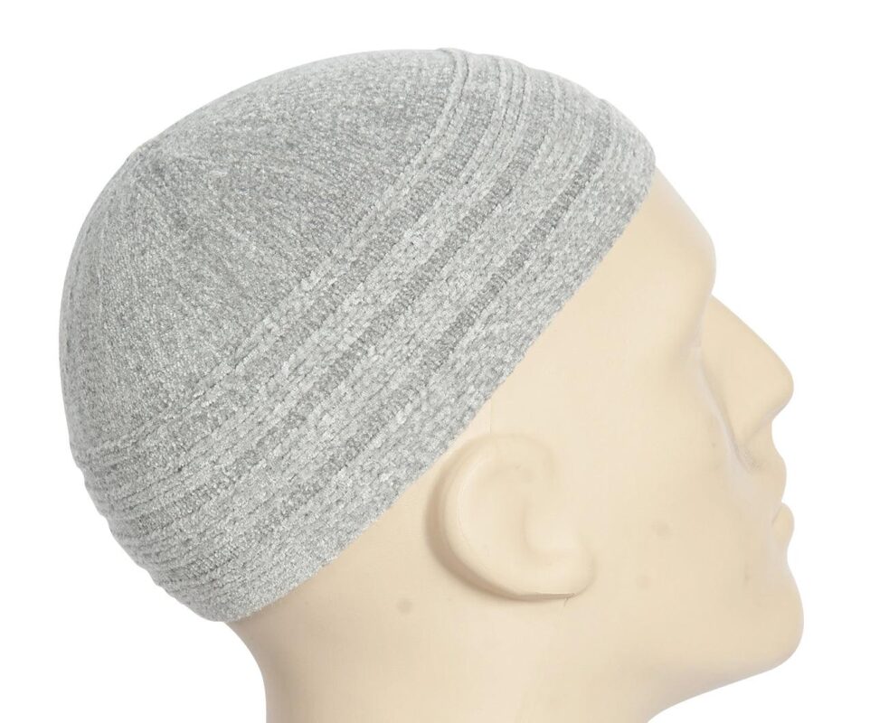 Muslim Prayer Hat - Turkish Chenille classic prayer hat